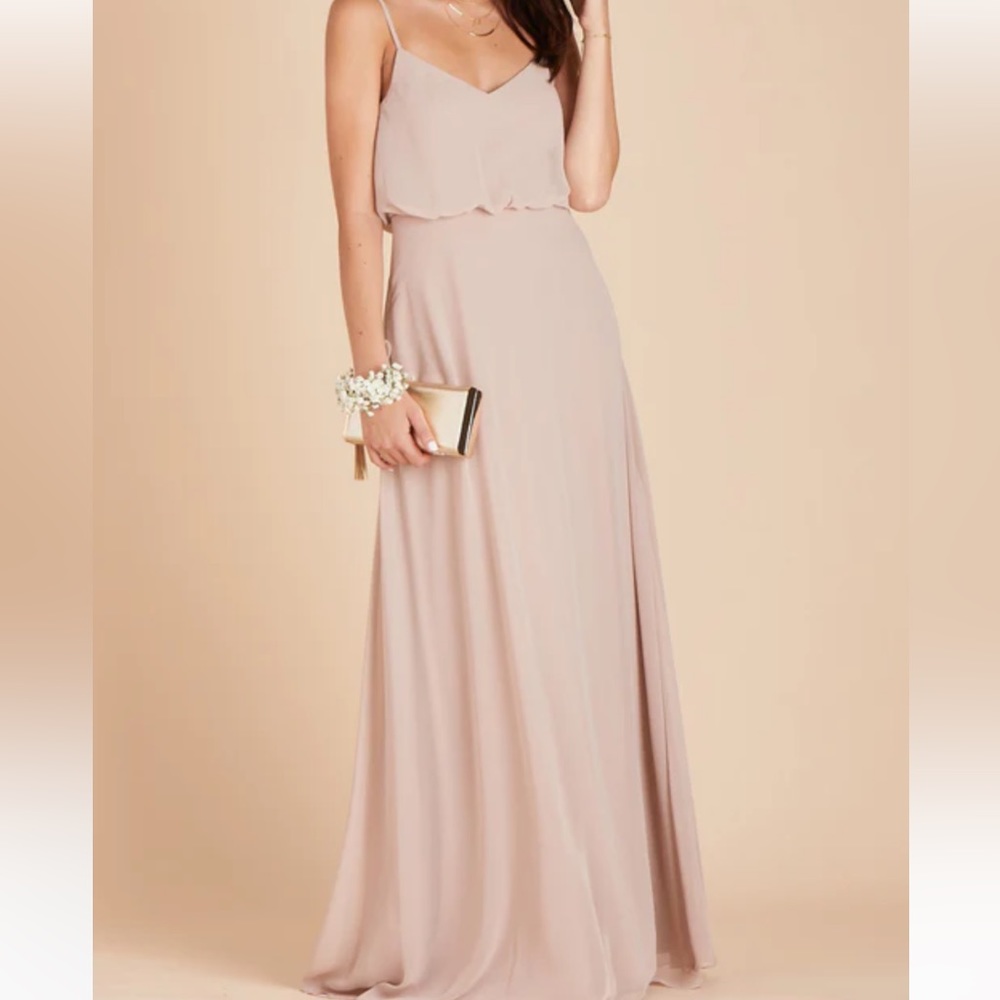 Birdy Grey Gwennie Dress chiffon taupe